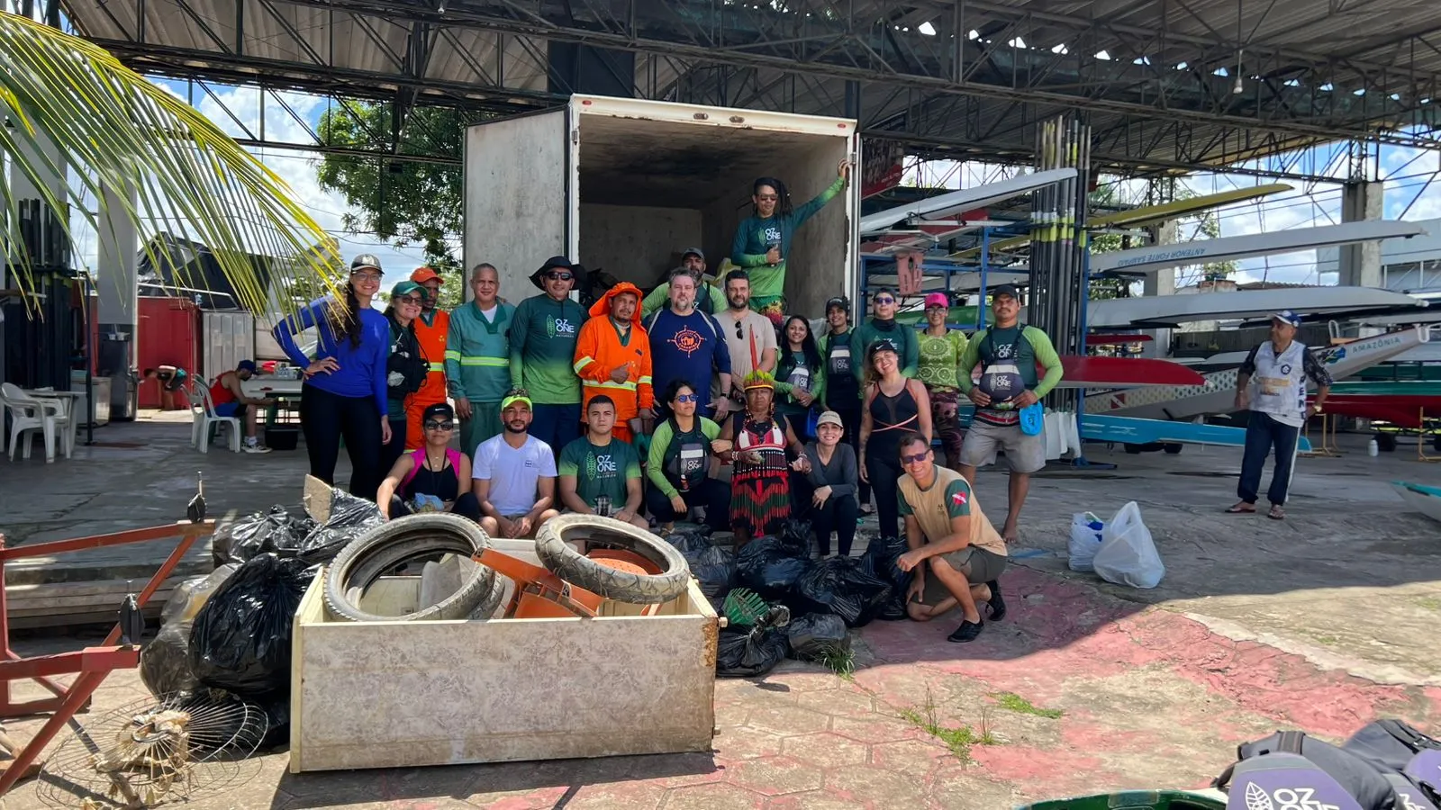Imagem ilustrativa da notícia: Voluntários realizam limpeza de rios na Ilha do Combu