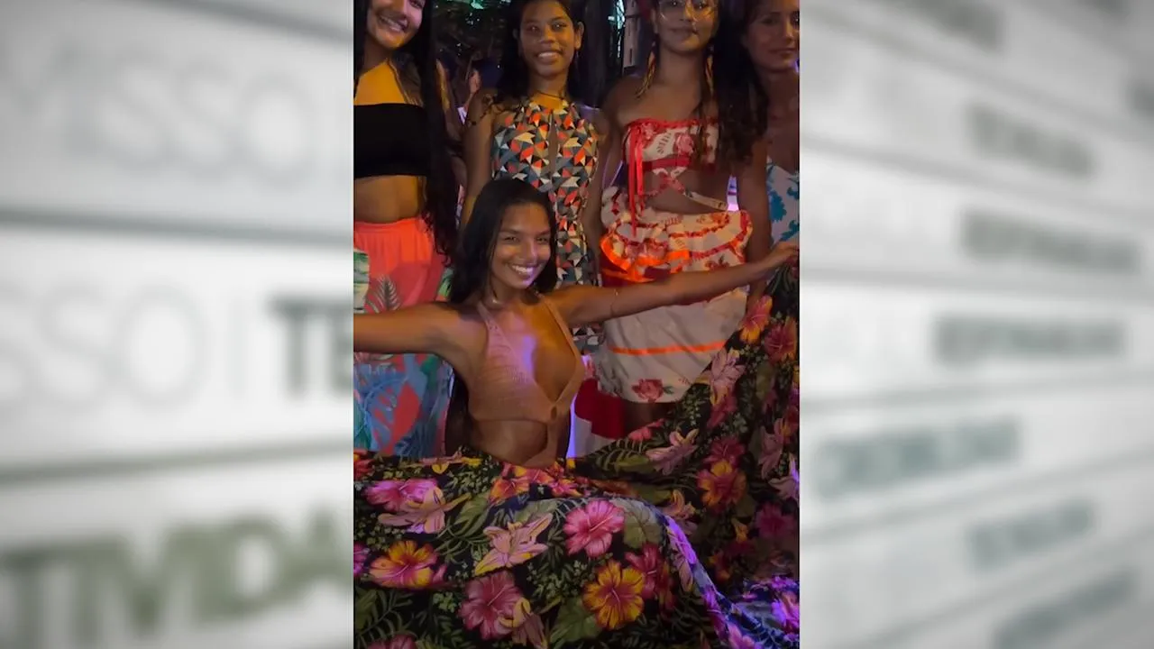 Imagem ilustrativa da notícia: Mell Muzillo grava cenas em Alter do Chão, no Pará