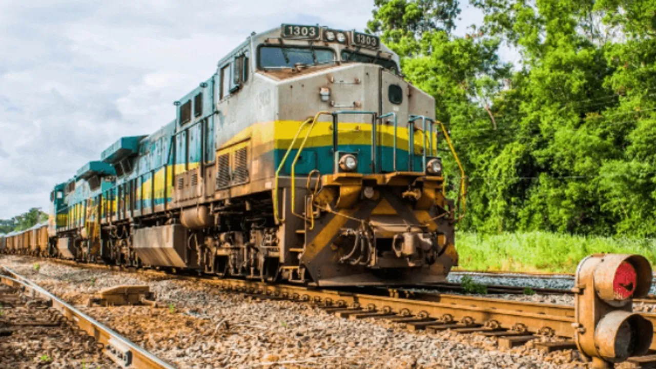 Imagem ilustrativa da notícia: Trem da Vale é suspenso após protesto do MST no Pará
