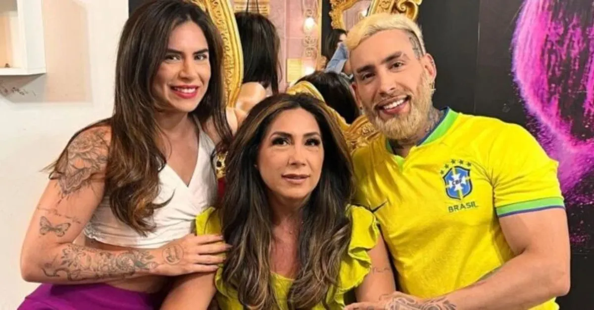 Imagem ilustrativa da notícia: Salão usa foto de Djidja e família em campanha e recebe críticas