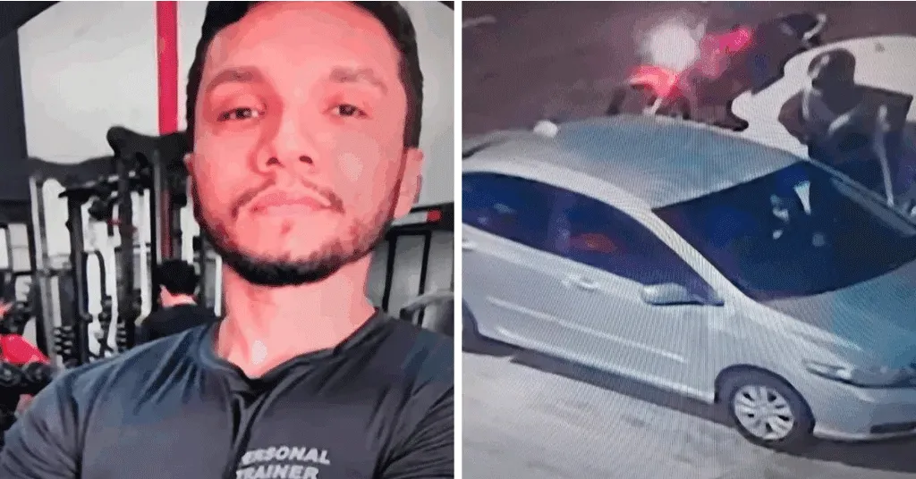 Imagem ilustrativa da notícia: PM mata personal a tiros em academia e é morto logo em seguida por testemunha 