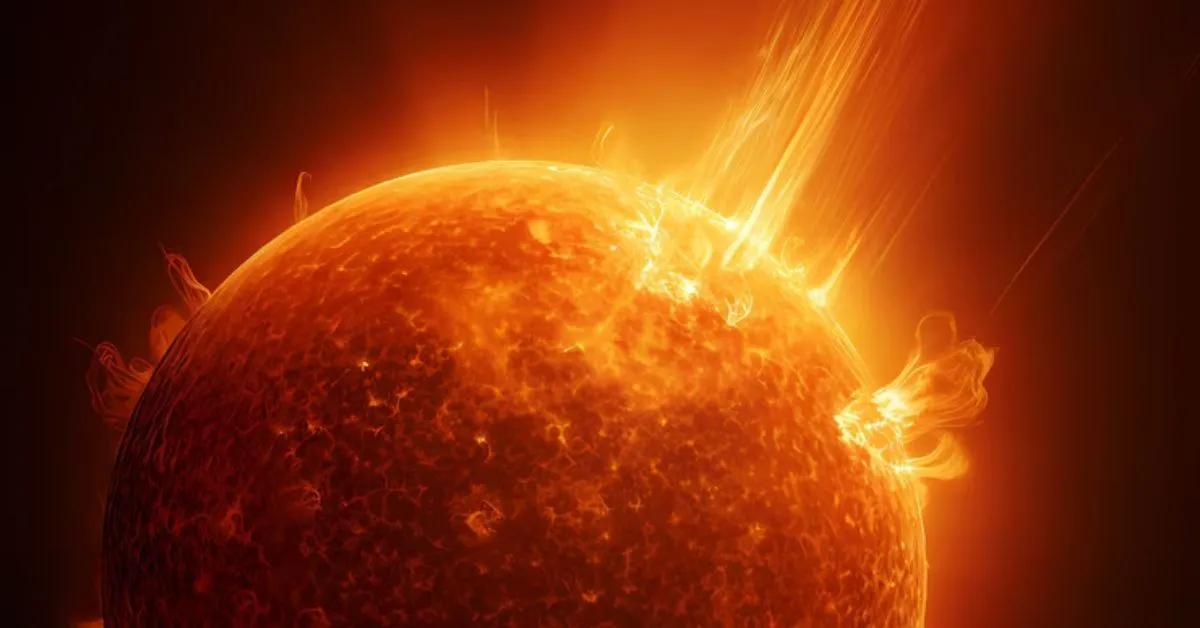 Imagem ilustrativa da notícia: Erupção solar derruba sinais de rádio em três continentes
