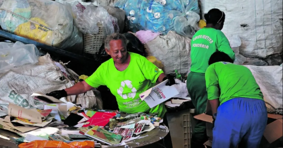 Imagem ilustrativa da notícia: Reciclagem: o que para você é lixo, para eles é esperança de vida