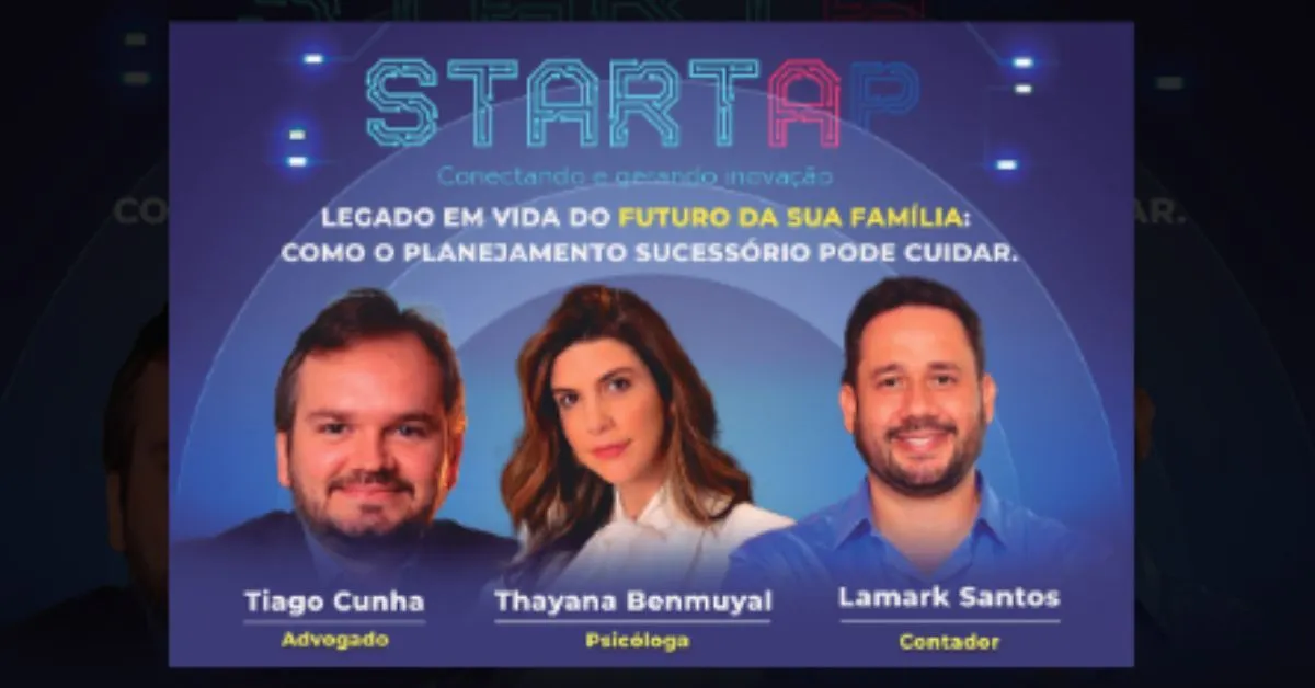 Imagem ilustrativa da notícia: Planejamento sucessório é tema de palestra do StartAP