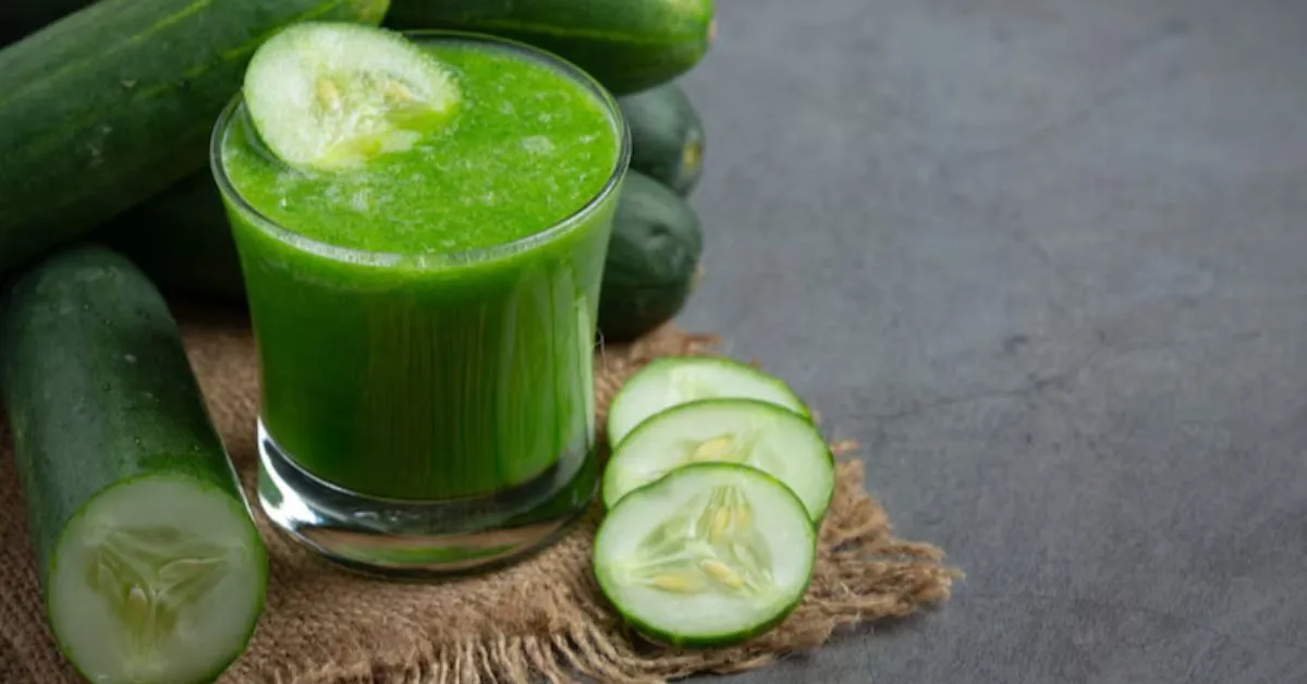Imagem ilustrativa da notícia: Bebida com pepino promete secar barriga; veja como fazer