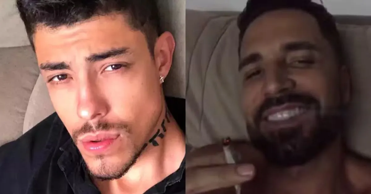 Imagem ilustrativa da notícia: Filho de Latino publica vídeo do cantor fumando: "exemplo de pai"
