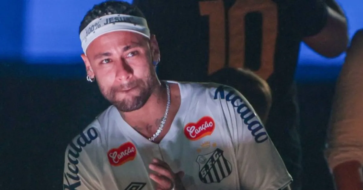 Imagem ilustrativa da notícia: Neymar testa positivo para Covid e desfalca atividade do Santos