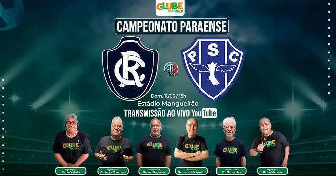 Imagem ilustrativa da notícia: Tem Jogo no DOL e na Clube: ouça Remo x Paysandu