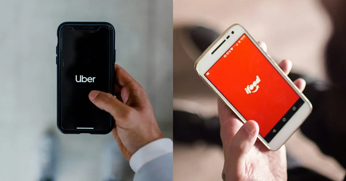Imagem ilustrativa da notícia: Brasileiros poderão pedir comida no Uber e carro no iFood