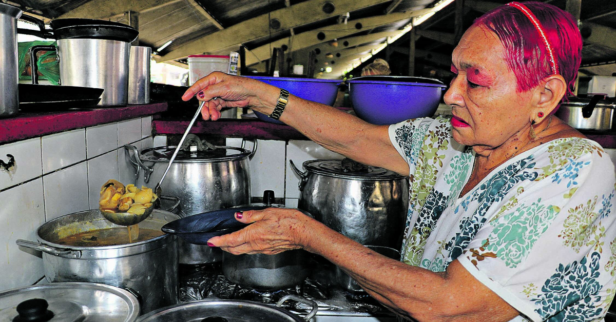 A tradicional Sopa da Loira