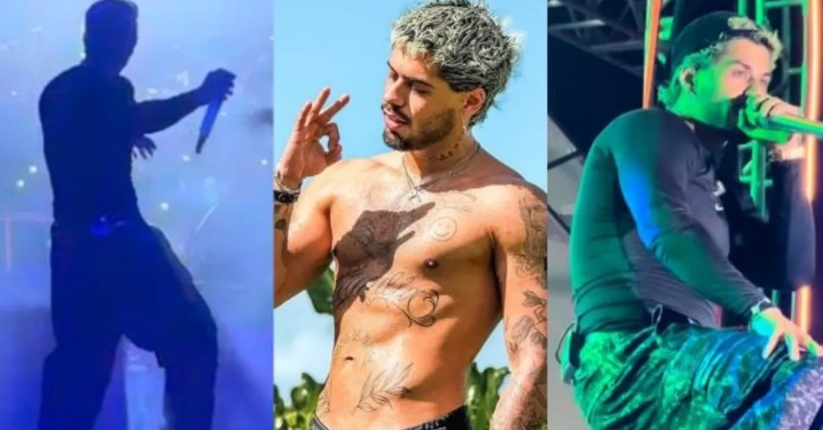 Imagem ilustrativa da notícia: Solteiro e sensual: Zé Felipe mostra nova fase da carreira 