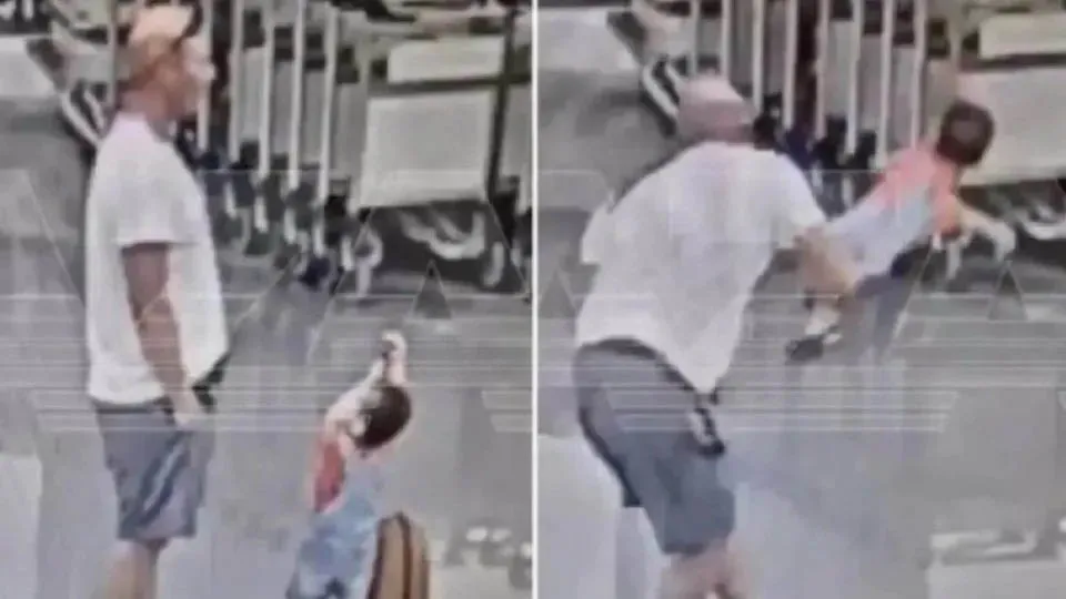 Imagem ilustrativa da notícia: Homem arremessa bebê de 18 meses em aeroporto