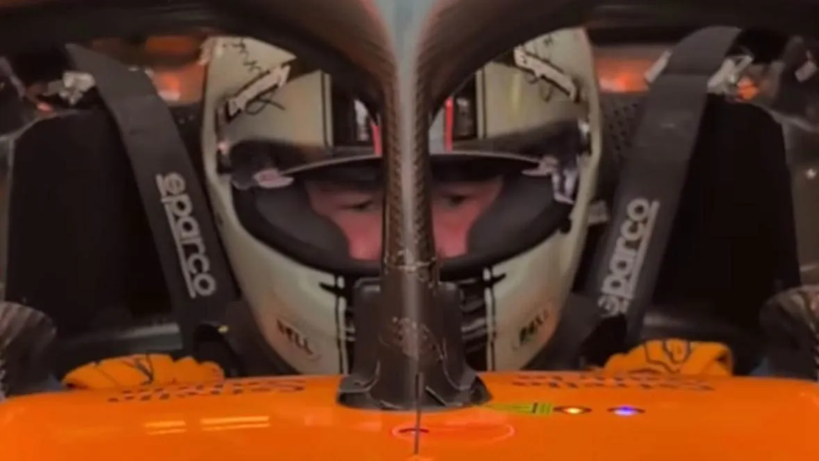 Imagem ilustrativa da notícia: Brad Pitt pilota carro de F1 para divulgar novo filme