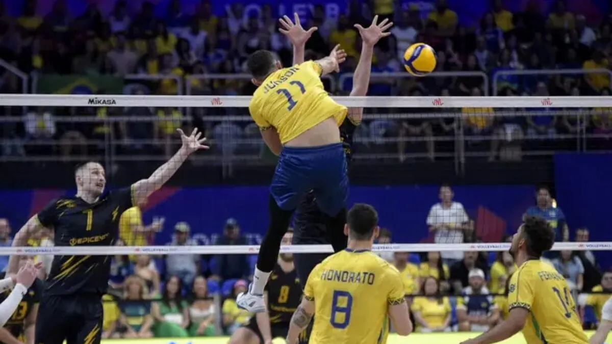 Imagem ilustrativa da notícia: Onde assistir ao vivo Brasil x Eslovênia pela Liga das Nações de Vôlei masculino 2025