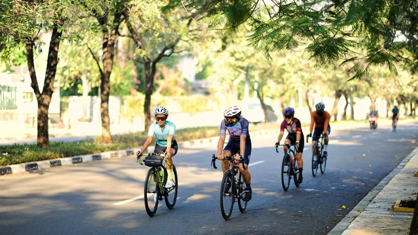 Imagem ilustrativa da notícia: Comunidade pedala pelos 41 anos do bairro Liberdade