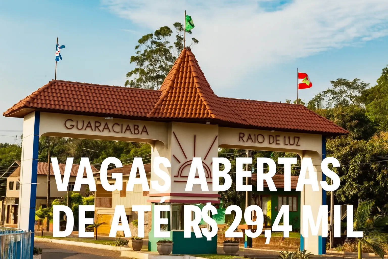 Imagem ilustrativa da notícia: Prefeitura em SC abre vagas de até R$ 29,4 mil para médio e fundamental