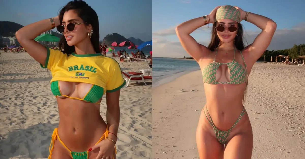 Imagem ilustrativa da notícia: Saiba quem é a modelo espanhola apontada como affair de Vini Jr.