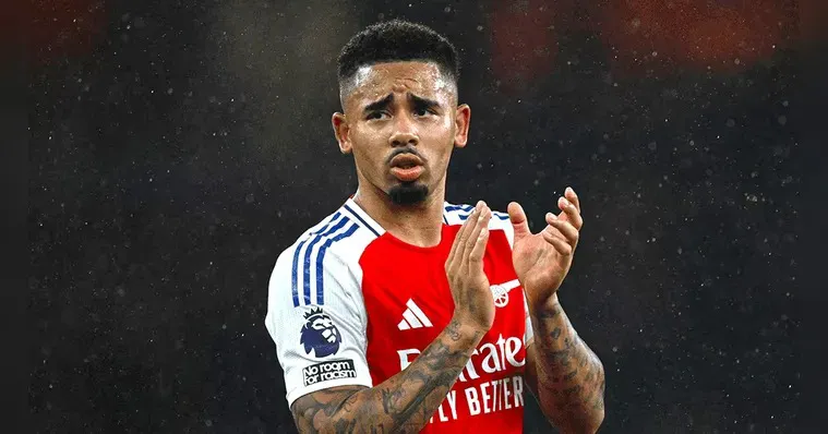 Imagem ilustrativa da notícia: Gabriel Jesus deve deixar o Arsenal, mas não pelo Palmeiras