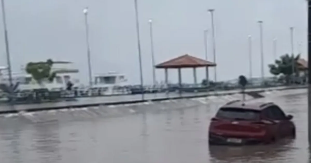 Imagem ilustrativa da notícia: Temporal de 45mm causa alagamentos em Santarém