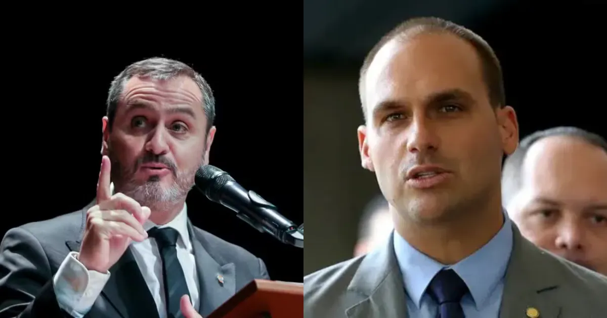 Imagem ilustrativa da notícia: Diretor da PF vê "covarde intimidação" em fala de Eduardo Bolsonaro