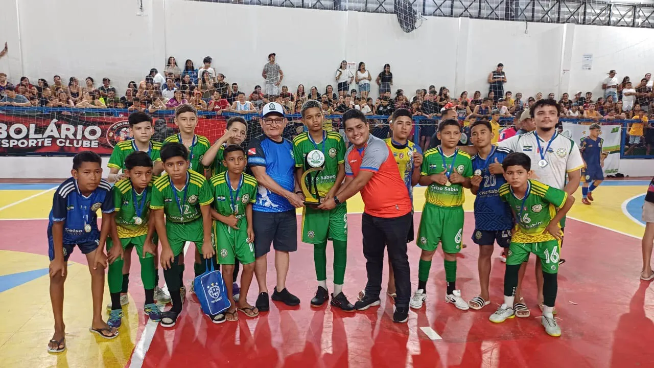 Imagem ilustrativa da notícia: Time do Moju é campeão invicto no futsal Sub-11 no Marajó