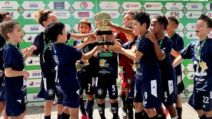 Imagem ilustrativa da notícia: Base do Clube do Remo conquista quatro títulos na Amazon Cup