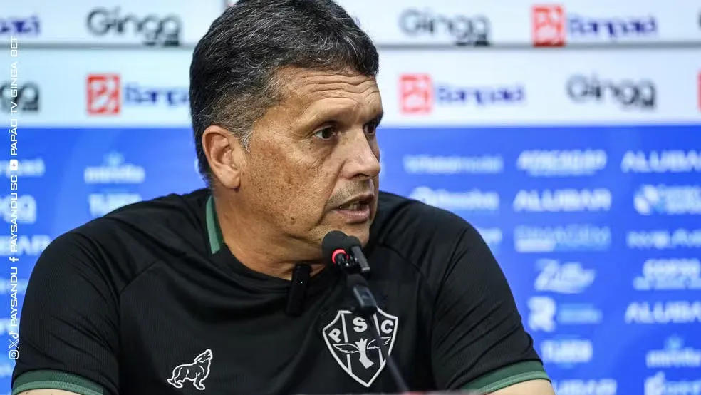 Imagem ilustrativa da notícia: Fundamental na vitória, Claudinei prioriza "equilíbrio" no Paysandu