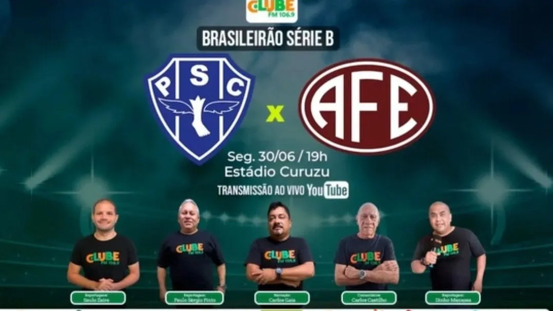 Imagem ilustrativa da notícia: Tem jogo no DOL e na Clube: Acompanhe Paysandu x Ferroviária-SP