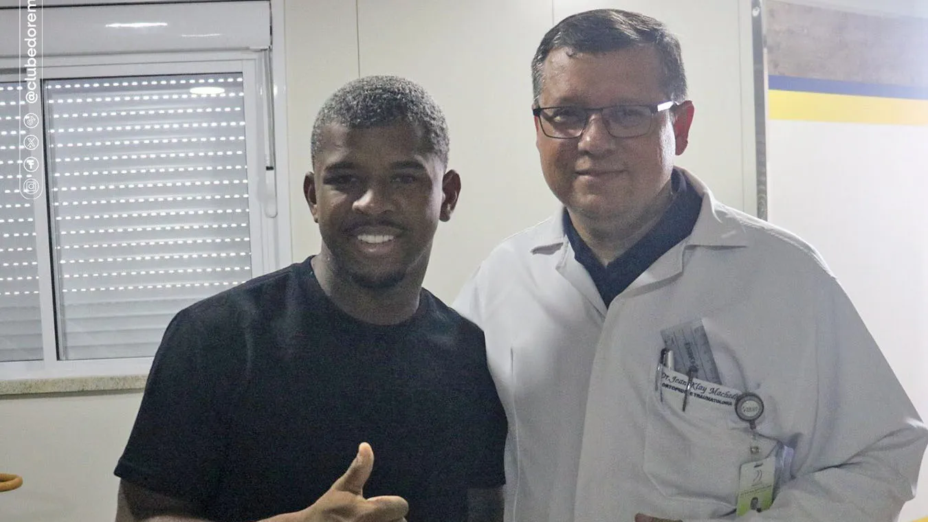 Imagem ilustrativa da notícia: Jaderson surpreende médicos do Remo com "evolução fantástica"