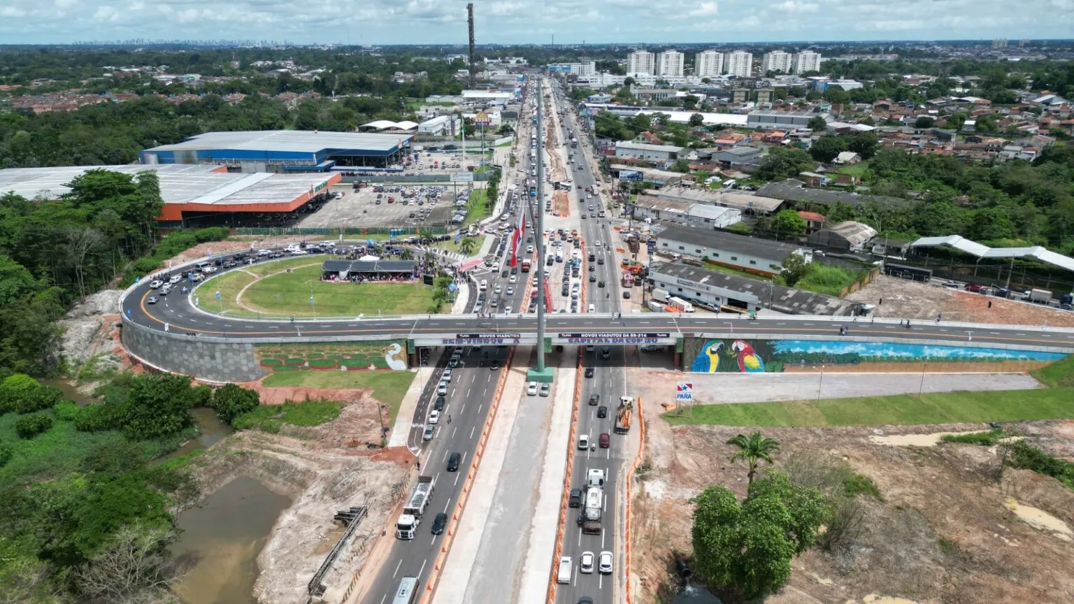 Imagem ilustrativa da notícia: BR-316: Veja como está o trânsito na saída de Belém