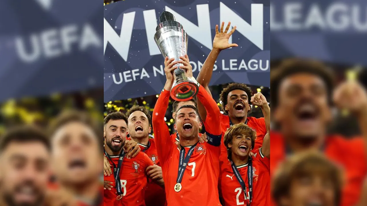 Imagem ilustrativa da notícia: Portugal supera Espanha nos pênaltis e é bicampeão da Liga das Nações 