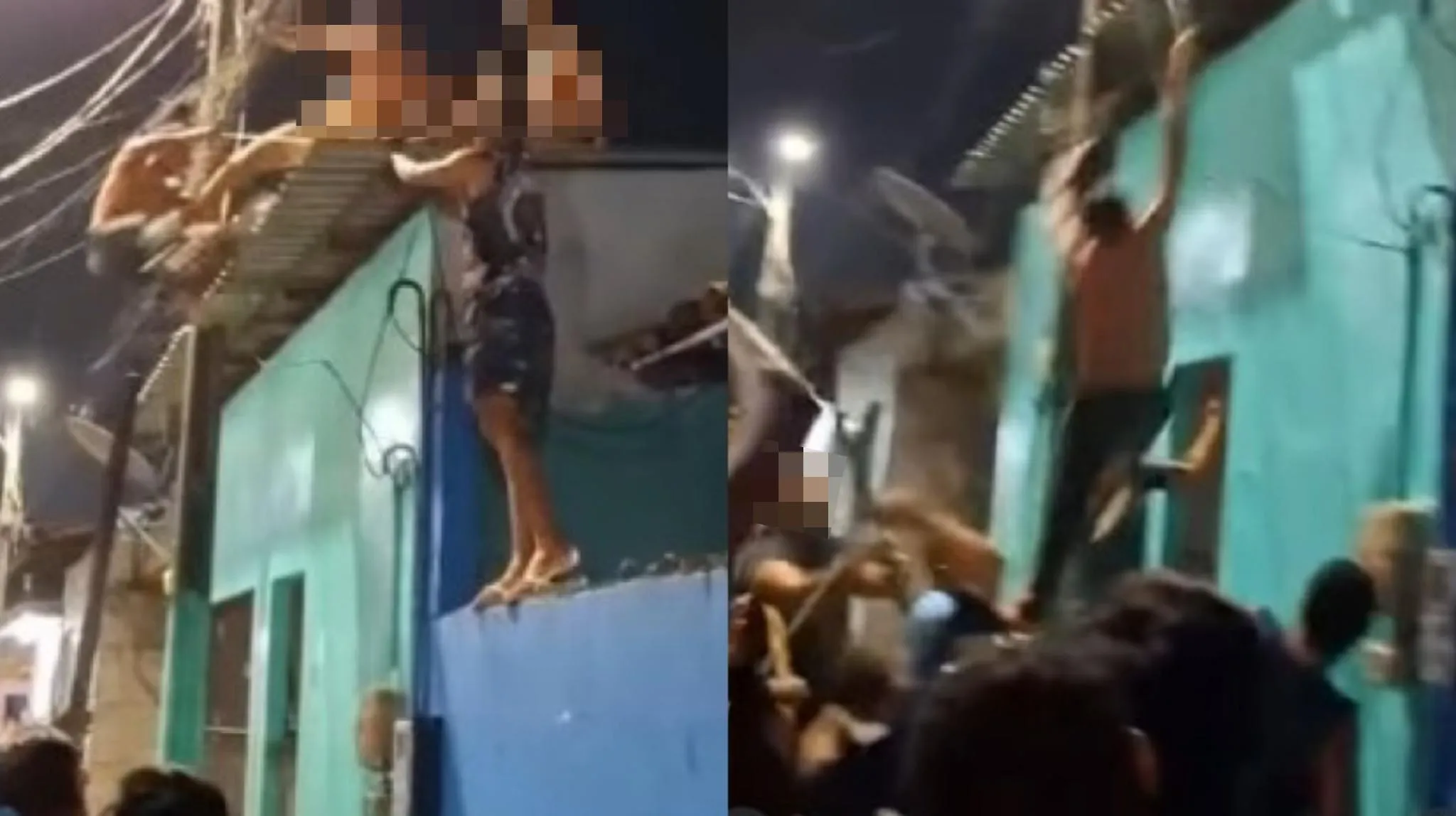 Imagem ilustrativa da notícia: VÍDEO: Suspeito de assaltos é espancado por moradores em Ananindeua