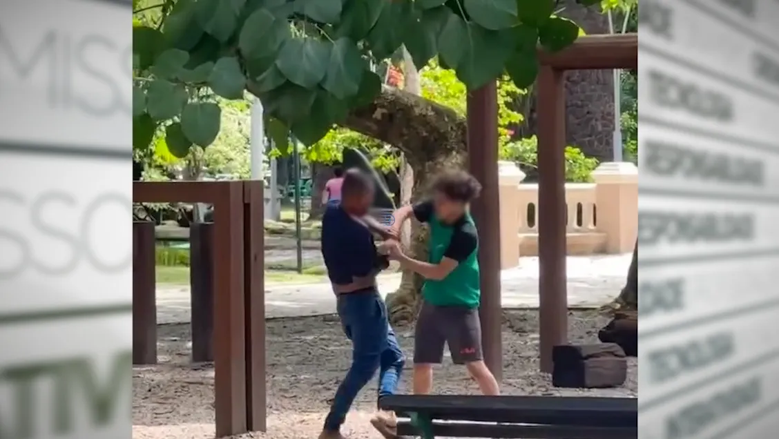 Imagem ilustrativa da notícia: Jovem reage e luta contra assaltante em Belém