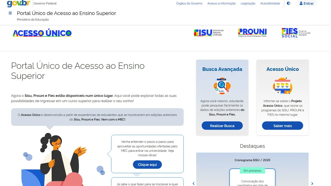 Imagem ilustrativa da notícia: Inscrições para o Fies começam na próxima segunda-feira (14)