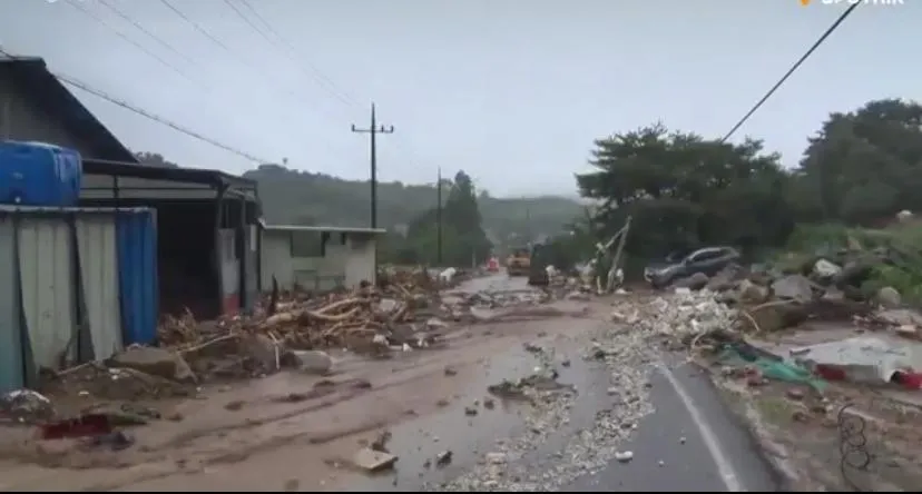 Imagem ilustrativa da notícia: Temporais na Coréia do Sul deixam ao menos 17 mortos