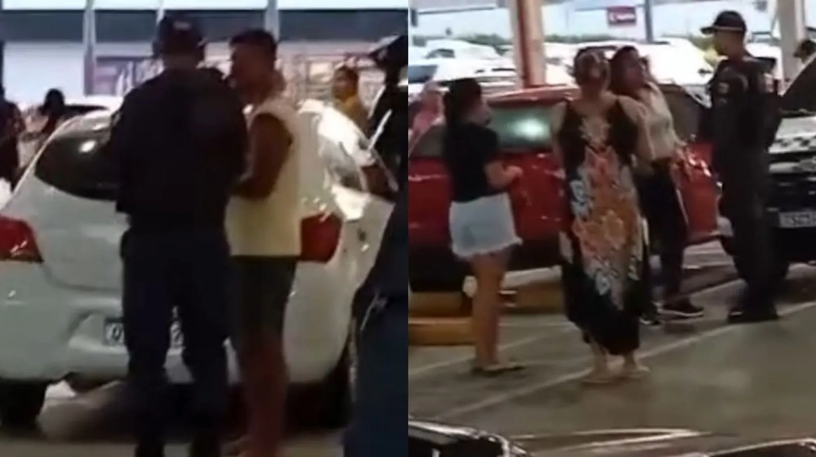 Imagem ilustrativa da notícia: Esposa flagra pastor com amante dentro de carro em supermercado