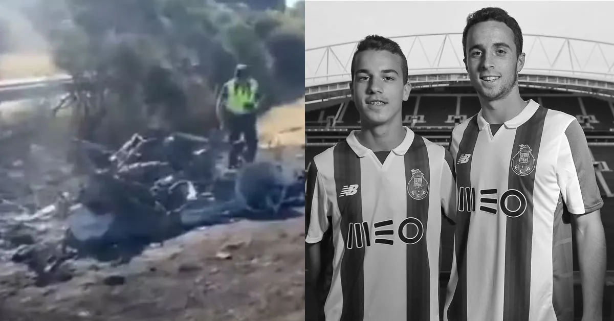 Imagem ilustrativa da notícia: Morte de Diogo Jota e irmão: vídeo impactante mostra destruição total do carro