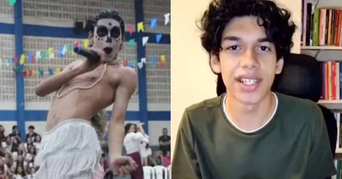 Imagem ilustrativa da notícia: Desfile da Imperatriz terá aluno que viralizou como Ney Matogrosso