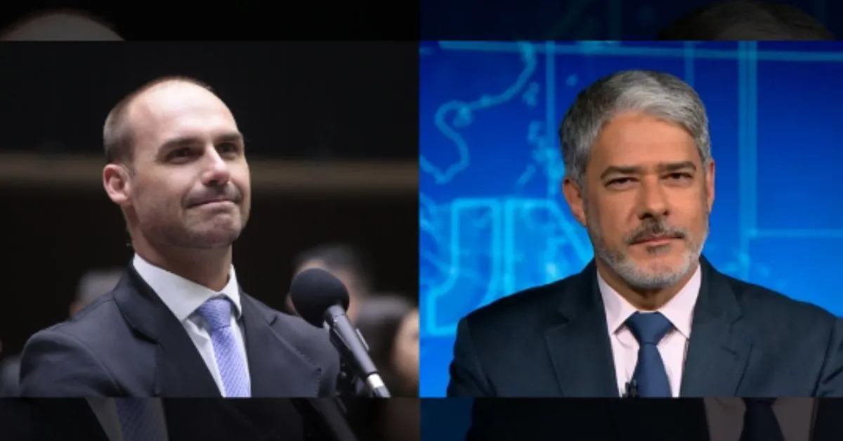 Imagem ilustrativa da notícia: Eduardo Bolsonaro quer sanções dos EUA a jornalistas da Globo