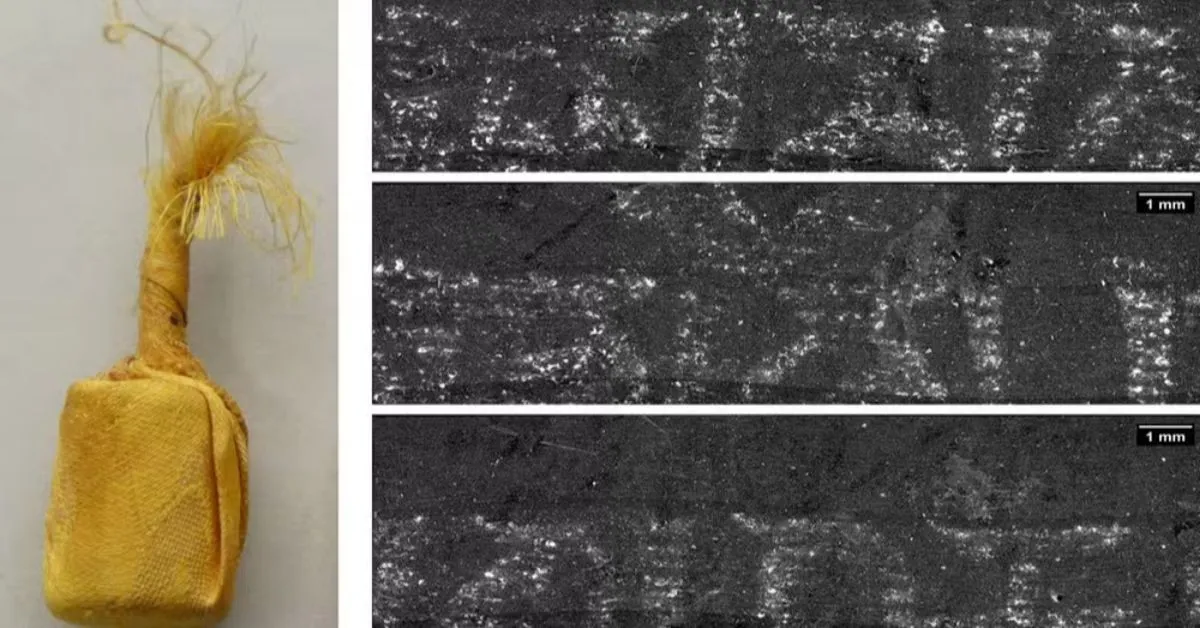 Imagem ilustrativa da notícia: Tomografia 3D e IA leem pergaminhos budistas sem precisar abri-los