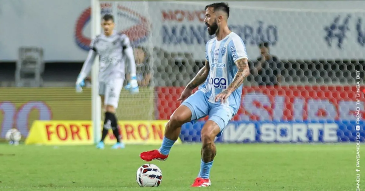 Imagem ilustrativa da notícia: Vargas, do Paysandu, agradece apoio e diz: "voltarei mais forte"