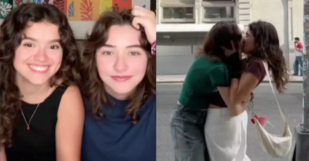 Imagem ilustrativa da notícia: Filha de Sandra Annenberg posta 'beijão' na namorada 