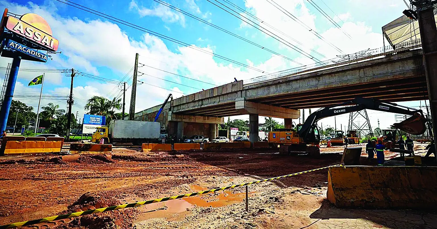 Imagem ilustrativa da notícia: Obras do viaduto da Mário Covas entram na reta final
