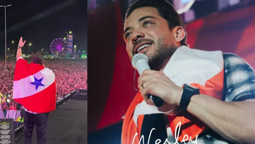 Imagem ilustrativa da notícia: Safadão canta o "rock doido", se emociona e declara amor por Belém