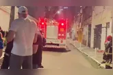 Os bombeiros chegaram rápido ao local