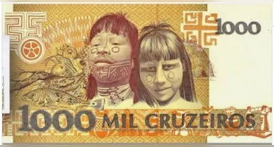 Imagem ilustrativa da notícia: Morre indígena imortalizada na nota de 1000 cruzeiros