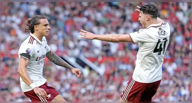 Imagem ilustrativa da notícia: Arsenal bate o United no 1º  clássico do Campeonato Inglês