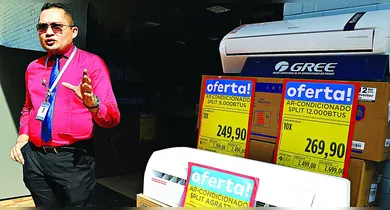 Imagem ilustrativa da notícia: Calor e COP 30 aumentam procura por ar-condicionado nas lojas de Belém