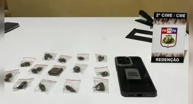 Imagem ilustrativa da notícia: Polícia Militar prende homem por tráfico de drogas no Pará