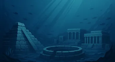 Imagem ilustrativa da notícia: Conheça a cidade submersa com “ruínas simétricas” de Cuba